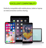 Haut-parleur sans fil portable BT parlante professionnel Haut-parleur intelligent extérieur portable sans fil