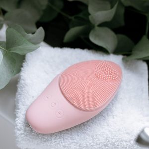 Sikat pembersih wajah elektrik ultrasonik, perangkat kecantikan penggunaan di rumah baru, Sikat pembersih wajah silikon ultrasonik panas 2025 - Product Image 2