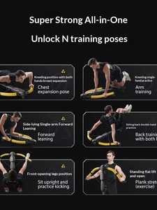 Appareil de fitness multifonctionnel pour le corps entier, amincissant le ventre, les bras, les biceps, rebondisseur automatique à domicile, entraîneur réglable à <span class=keywords><strong>3</strong></span> niveaux - Product Image 5