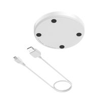 Base de Carga para Bose SoundLink Revolve/Revolve+, Soporte de Carga con Cable de 1 m, Estación de Acoplamiento con Cubierta de PVC y Blindaje Trenzado