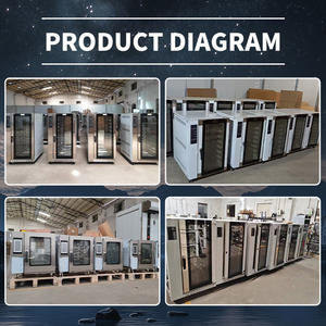 فرن غاز بسعر منخفض فرن حراري ، جهد فلطي مع رف صينية فنادق Rck - Product Image 3