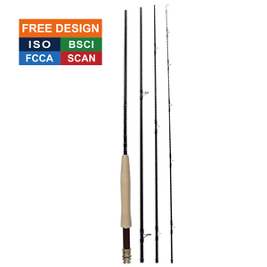 <span class=keywords><strong>Canne</strong></span> à pêche à la mouche 30T Nano Carbon Fiber 2.7m 4 pièces souple certifiée ISO BSCI fabricant meilleure vente OEM - Product Image 1