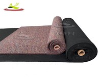 Rouleau de caoutchouc en mousse acoustique résiliente de 3mm à 20mm Isolation sonore des sols flottants Tapis en caoutchouc Matériaux d'insonorisation