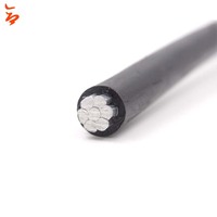 Cable de aluminio serie 600V 8000 THHN, cable de aislamiento XLPE de 1/0AWG, 250MCM