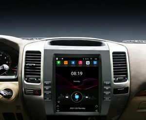 <span class=keywords><strong>Autoradio</strong></span> Android 9,7 pouces pour Toyota Land Cruiser Prado 120 2002 - 2009 Écran tactile vertical Stéréo de voiture Lecteur vidéo GPS - Product Image 3