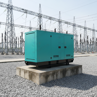 Groupe électrogène diesel super silencieux Kairui 100 kW 125 kVA 200 kW à châssis ouvert avec ATS