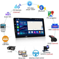 Prix d'usine pas cher 7 "9" 10 "13" écran tactile OLED/IPS voiture écran d'affichage Android autoradio GPS connexion USB Microphone intégré 1 an