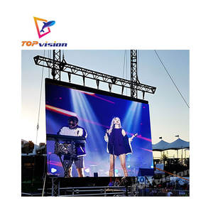 Écran LED de location TOPvision P3.91 à prix d'usine, couleurs vives et réalistes, prix compétitif pour les publicités de centres commerciaux et de vente au détail - Product Image 2