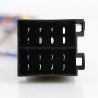 Adaptateur de harnais métallique, 16 broches, pour autoradio Android, connecteur de câble d'alimentation universel