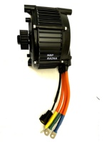 QSMOTOR QS165 V2 35H 5000W 72V 100KPH IPM PMSM moteur d'entraînement moyen pour moto électrique adulte tout-terrain Dirtbike Lightbike