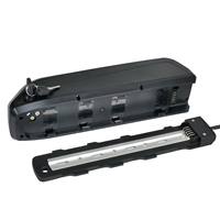 Batterie de vélo électrique Hailong G56 Down Tube 36V-52V 30A BMS XT60 5 broches avec chargeur 14Ah/13Ah compatible avec les moteurs 350W-1000W