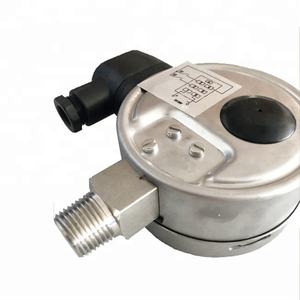 2 fios de saída elétrica sinal processo indicador 4-20 mA química petroquímica petróleo gás indústrias MOD.321 manômetros de pressão - Product Image 2