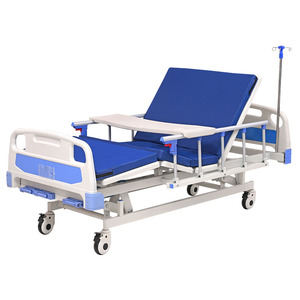 Control de mano ajustable, 3 funciones, Manual, tres bielas, Hospital, cama <span class=keywords><strong>Med</strong></span>, venta al por mayor, China - Product Image 2