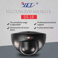 Sonde de détection de mouvement PIR à micro-ondes pour l'automatisation des portes coulissantes, automatisation domestique, matériau ABS YET-DS18
