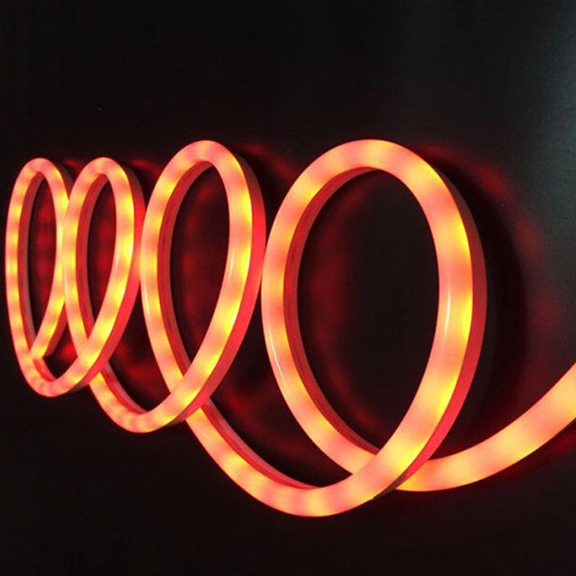 Guangzhou LC LED RGB Neon Strip Light DC Powered IP65 Waterproof for Mall & Companies Decoration