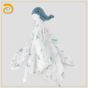 Copertina di Sicurezza per Neonati a Forma di Animale: Coniglio, Tartaruga, Volpe, Orso - Morbido Peluche per Culla e Viaggio - Product Image 4