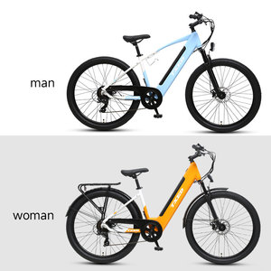 Bicicleta Eléctrica de Montaña TXED Popular de 27.5'' con Cuadro de Aleación, Frenos de Disco Mecánicos, Batería de Litio de 36V/10.4 AH - Product Image 6