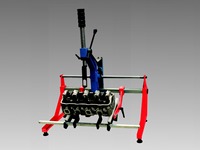 Outil de glissement en fer Tendtool TWB500 pour l'installation et le retrait des ressorts de soupape sur les culasses, ressorts encastrés pour remplacement