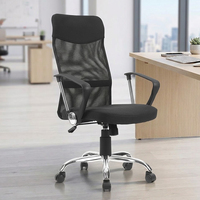 Échantillon Gratuit - Chaise de Bureau Moderne Innovante en Acier Inoxydable Chinois avec Dossier Haut en Maille, Pivotante et Réglable, Provenant de Chine