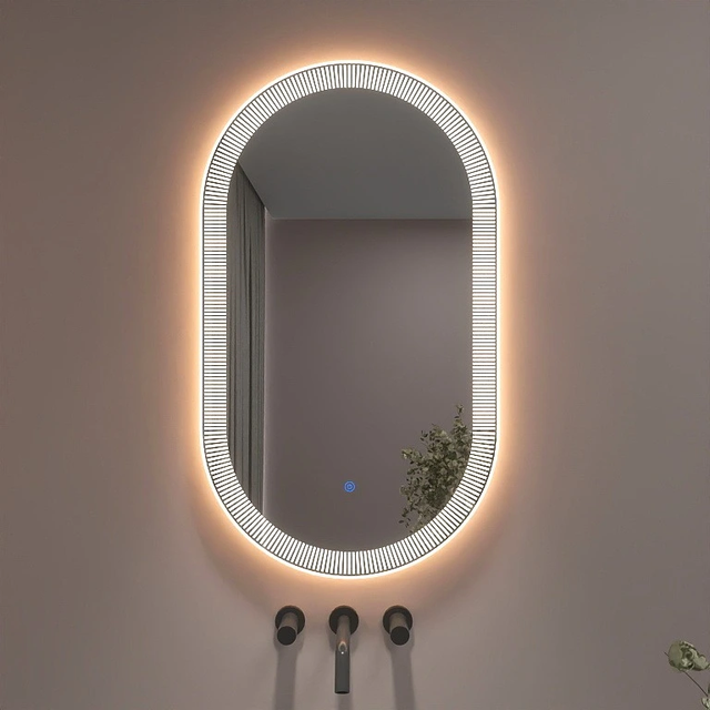 Modern Premium Smart Bathroom Vanity Mirror with Anti-Fog Touch Screen and Live-Style Touch Switch for Salon & Living Room