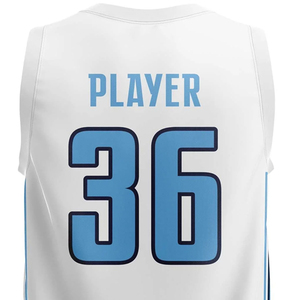 Basketball Team Jerseys for Men Custom Sleeveless Breathable Fabric Tops Training <b>Clubs</b> and Tournaments Basketball Jersey - Product Image 4
