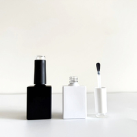 Flacon d'huile pour cuticules et vernis à ongles en verre de luxe 15 ml, nouveau design, personnalisé en usine, faible MOQ, OEM/ODM, vente en gros, vernis à ongles gel UV