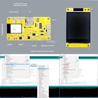 Modul Layar Sentuh ESP32 2.4 Inch LCD TFT dengan Modul Layar Sentuh ESP-WROOM-32 untuk Arduino LVGL WiFi Development Board