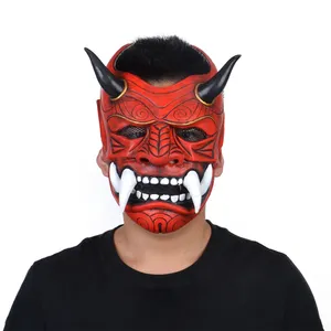 Halloween Red Prajna Hell Ghost Mask 3d Cosplay Costume Prop