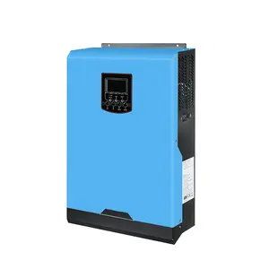 Carregador inversor de energia solar híbrido, fora da grade, 12v 1kva com carregador mppt