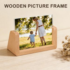 Wholesale 4x6 Inch Desk Top <b>Picture</b> <b>Frame</b> Acrylic Wood <b>Frame</b> - Product Image 4
