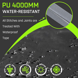 Tente de rangement pour vélos en plein air et abri pliable pour vélos avec housse de pluie - Product Image 3