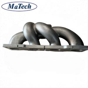 ท่อร่วมไอเสีย2จังหวะท่อร่วมไอเสียเหล็กหล่อ SS304ผลิตจากเหล็กตามสั่ง - Product Image 4