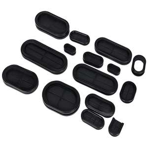 Electrical Boxes Panel Hole Oblong/Oval <strong>Blanking</strong> Rubber <strong>Grommet</strong> - Product Image 4