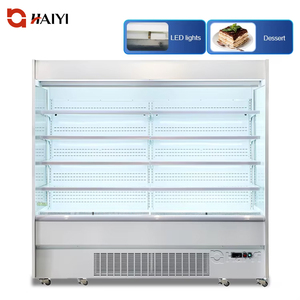 Lớn siêu thị hiển thị tủ lạnh thương mại Showcase tủ lạnh hiển thị Quầy lạnh mở máy làm lạnh - Product Image 1
