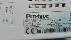 หน้าจอสัมผัส HMI รุ่น Pro face 3583401-01 LT3300-S1-D24-K - Product Image 1