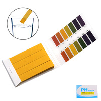 80 bandelettes/paquet professionnel PH 1-14 bandelettes de testeur de papier de tournesol eau cosmétiques bande de Test d'acidité du sol outil de Test de papier