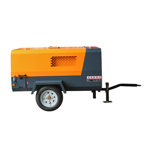 เครื่องอัดอากาศแบบสกรูเย็นแบบพกพาประหยัดพลังงานสำหรับงานอุตสาหกรรม - Product Image 1