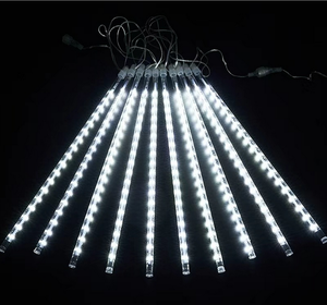 Lumières de Noël en forme de pluie de météores LED, lumières solaires de pluie de météores LED pour l'extérieur - Product Image 2