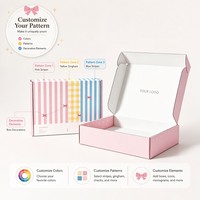 Boîte d'emballage en papier ondulé écologique pour expédition de cadeaux, avec logo personnalisé imprimé, pour produits de soin de la peau/boîte personnalisable