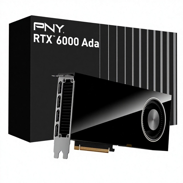 PNY RTX 6000 ADA Desktop GPU New Fan-Cooled with for Interface Made in China