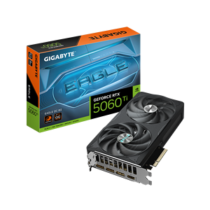 การ์ดจอ GeForce RTX 5060 Ti OC Gaming GPU GDDR7 PCI-E 5.0 DLSS4/Reflex/Studio สำหรับเดสก์ท็อปพีซี GIGABYTE GeForce RTX 5060 Ti รุ่นปี 2025 - Product Image 1