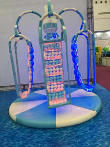 Nuova Giostra Morbida per Bambini da Interno, Giostre <span class=keywords><strong>in</strong></span> Schiuma per Bambini, Attrezzature per Parco Giochi al Coperto, <span class=keywords><strong>Altalena</strong></span> per Bambini per Parco Divertimenti - Product Image 3