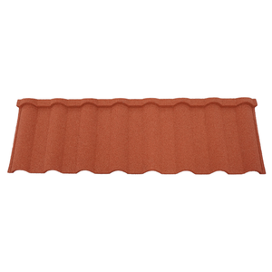 Tuiles de toit <span class=keywords><strong>en</strong></span> métal revêtues de pierre résistantes aux intempéries Longue durée de vie Tuiles Milano - Product Image 4