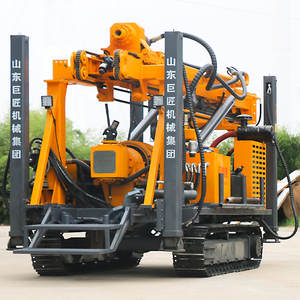 Гидравлическая буровая установка гусеничного типа, оборудование для бурения скважин, несколько методов бурения, платформа для сбора проб горных пород - Product Image 1