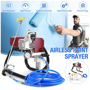 1500W High Wall Airless <b>Paint</b> <b>Spraying</b> Machine Model 405 Airless Home Commercial Painting Tool - Product Image 4