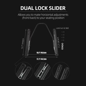 Phổ màu đen da lộn đua ghế với khâu màu Đỏ đôi đường ray tự động xô chơi game thể thao ghế vải chất liệu - Product Image 3