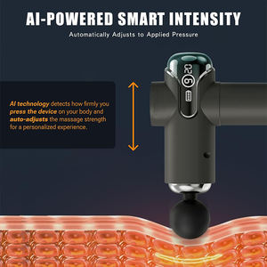 Masajeador de percusión de mano, pistola de masaje portátil para aliviar el dolor muscular, tejido profundo para espalda, cuello, cintura, alivio del dolor - Product Image 5