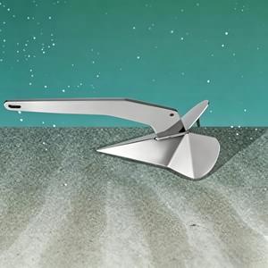 Ancre Delta Robuste en Acier Inoxydable, Conception Sans Queue pour <span class=keywords><strong>Navire</strong></span>, Acier Moulé <span class=keywords><strong>de</strong></span> Qualité Marine, Matériel Certifié CCS ABS - Product Image 4