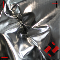Matériau d'isolation thermique imperméable et occultant tissu polyester miroir argenté pour tente
