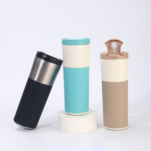 Neuer Stil Modische Einfache Verstärkte 304 Edelstahl Vakuum-Sturzsichere Verbrühungssichere Sport-Wasserflasche Modern - Product Image 2